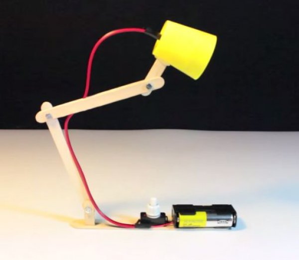 科技小制作：自制迷你LED台灯
